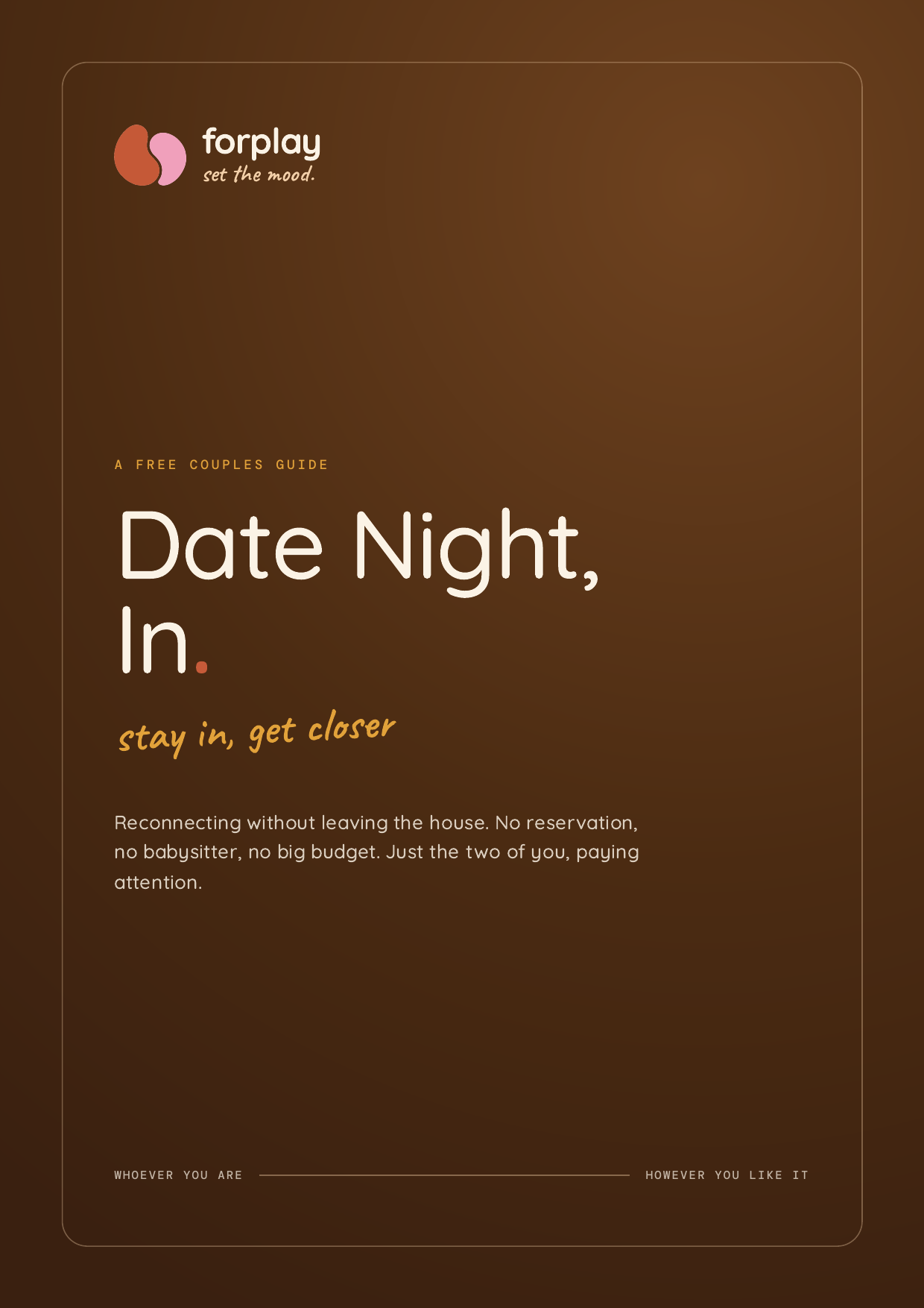 Guide cover